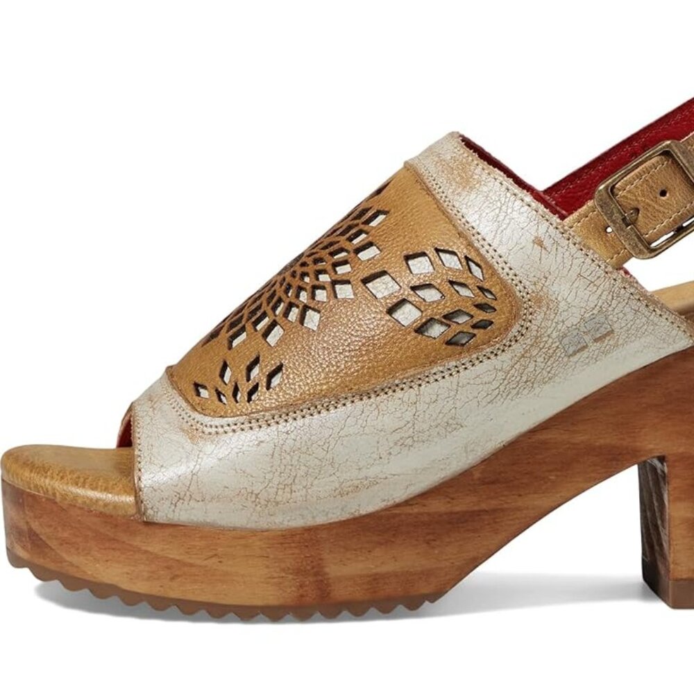 Bed|Stü Jinkie Sandals Women's Size 9.5 ~Nectar Lux Cashew Rustic~ New in Box - Picture 3 of 10